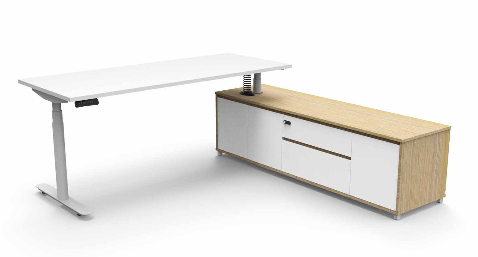 Halo+ Height Adjustable Executive Desk